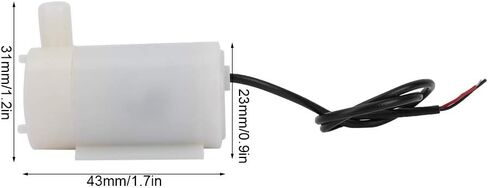 ZJchao، تيار مستمر 3-5 فولت غاطسة صغيرة صغيرة لخزان النافورة ملحق منفذ USB لأحواض السمك خزان الأسماك بركة نافورة حديقة الزراعة المائية in Saudi Arabia