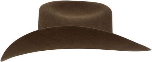 RESISTOL Men's George Strait by Santa Clara 6X Felt Cowboy Hat Bark 7 1/2 in Saudi Arabia