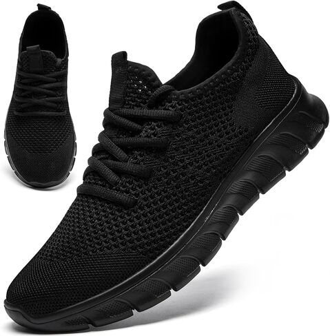 Running Shoes for Men Women Tennis Walking Sneakers Gym Slip On Comfortable Lightweight Breathable Athletic Workout Fashion Sports Casual Shoe in Saudi Arabia