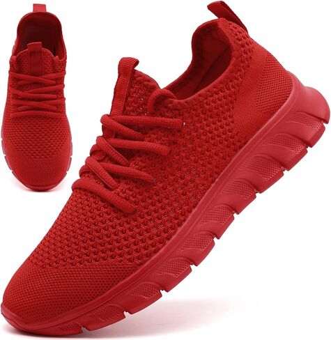 Running Shoes for Men Women Tennis Walking Sneakers Gym Slip On Comfortable Lightweight Breathable Athletic Workout Fashion Sports Casual Shoe in Saudi Arabia