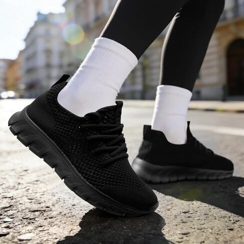 Running Shoes for Men Women Tennis Walking Sneakers Gym Slip On Comfortable Lightweight Breathable Athletic Workout Fashion Sports Casual Shoe in Saudi Arabia