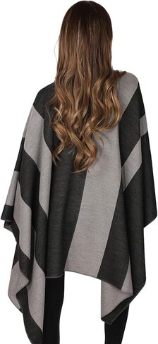 Women’s Shawl Wrap, Open Front Poncho, Cape Cardigan, Oversized Sweaters for Fall and Winter in Saudi Arabia