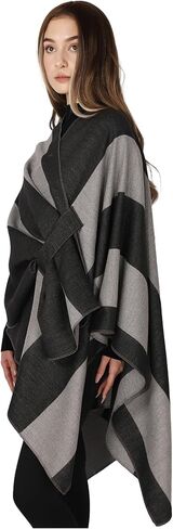 Women’s Shawl Wrap, Open Front Poncho, Cape Cardigan, Oversized Sweaters for Fall and Winter in Saudi Arabia