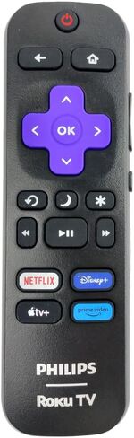 Ceybo Original Remote Control for Philips Roku TV with Netflix, Paramount, HBO Max & Apple TV 3026000066" in Kuwait