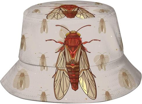 Cute Yellow Duck Bucket Hat Outdoor Summer Beach Sun Hat Packable Fisherman Cap for Men and Women in Kuwait