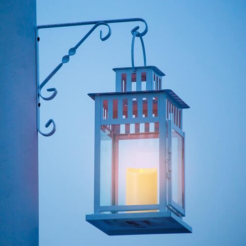 Flameless Flickering Candles with Remote and Timers, 1000 Hours Waterproof Outdoor Indoor Battery Operated LED Pillar Candles, Ivory Plastic, Set of 3(D 3" x H 4" 5" 6") in Saudi Arabia