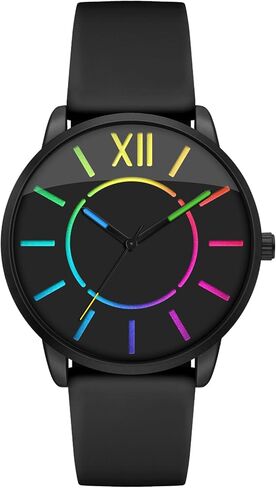 Bisley Unisex Watch Easy to Read Waterproof Silicone Strap Watch in Saudi Arabia