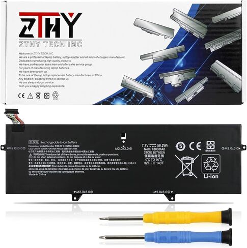 ZTHY WS04XL Laptop Battery Replacement for HP Spectre X360 14-EA000 14T-EA000 14-EA0510la 14-EA0007NA 14-EA0023DX 14-ea0378ng 14-EA0002NI 14-EA0520NA L97352-2D1 L97357-005 WS04066XL 66.52Wh 4Cell in Saudi Arabia