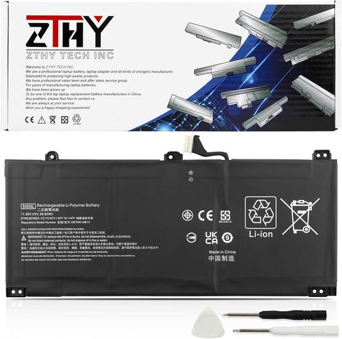 ZTHY WS04XL Laptop Battery Replacement for HP Spectre X360 14-EA000 14T-EA000 14-EA0510la 14-EA0007NA 14-EA0023DX 14-ea0378ng 14-EA0002NI 14-EA0520NA L97352-2D1 L97357-005 WS04066XL 66.52Wh 4Cell in Saudi Arabia