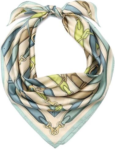 COACH womens Multi Belt Printed Silk Square in Kuwait