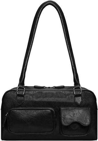 Shoulder Bag for Women Y2K Purse Top Handle Shoulder Bag Vegan Leather Swing Bag for Travel Everyday Use in Saudi Arabia