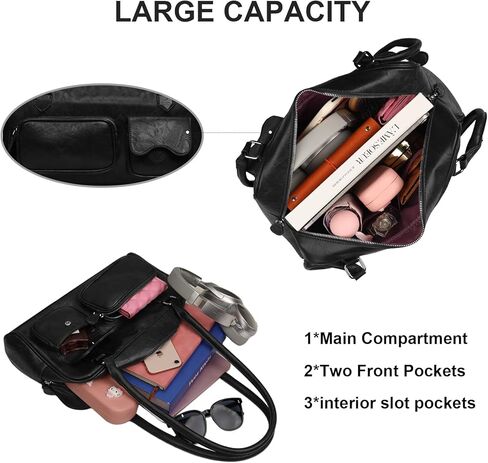 Shoulder Bag for Women Y2K Purse Top Handle Shoulder Bag Vegan Leather Swing Bag for Travel Everyday Use in Saudi Arabia