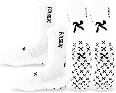 جوارب Grip Soccer - جوارب رياضية مضادة للانزلاق للرجال والنساء والشباب - جوارب رياضية مضادة للانزلاق مع وسادات X-Grip in Saudi Arabia