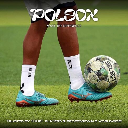 جوارب Grip Soccer - جوارب رياضية مضادة للانزلاق للرجال والنساء والشباب - جوارب رياضية مضادة للانزلاق مع وسادات X-Grip in Kuwait