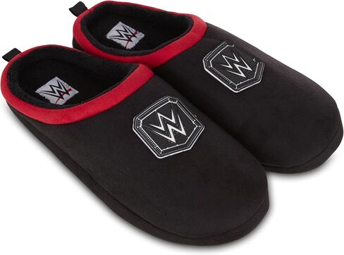 WWE Mens Championship Belt Slippers - John Cena, Roman Reigns, Seth Rollins World Wrestling Champion Belt Slip On Clog House Slippers in Saudi Arabia