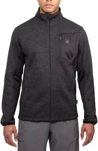 Spyder Men's Relaxed Fit Full Zip Jacket in Saudi Arabia
