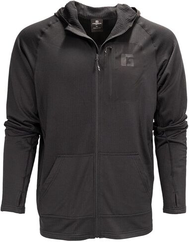 Rogers Men's Heavy Grid Full Zip Hoodie Jacket in Saudi Arabia