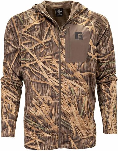 Rogers Men's Heavy Grid Full Zip Hoodie Jacket in Saudi Arabia