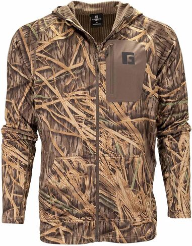 Rogers Men's Heavy Grid Full Zip Hoodie Jacket in Saudi Arabia