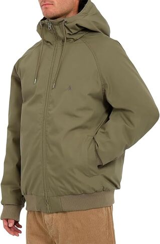 Volcom mens Hernan 10k Teflon Heavyweight Hooded Jacket- Workwear Winter Coat in Kuwait