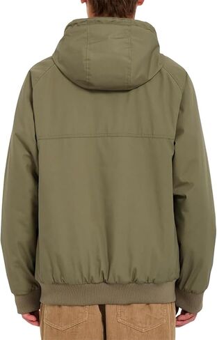 Volcom mens Hernan 10k Teflon Heavyweight Hooded Jacket- Workwear Winter Coat in Kuwait