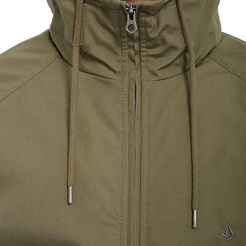 Volcom mens Hernan 10k Teflon Heavyweight Hooded Jacket- Workwear Winter Coat in Kuwait