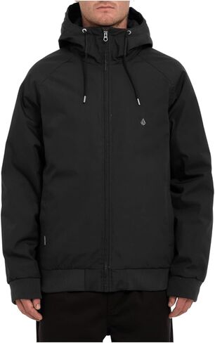 Volcom mens Hernan 10k Teflon Heavyweight Hooded Jacket- Workwear Winter Coat in Kuwait