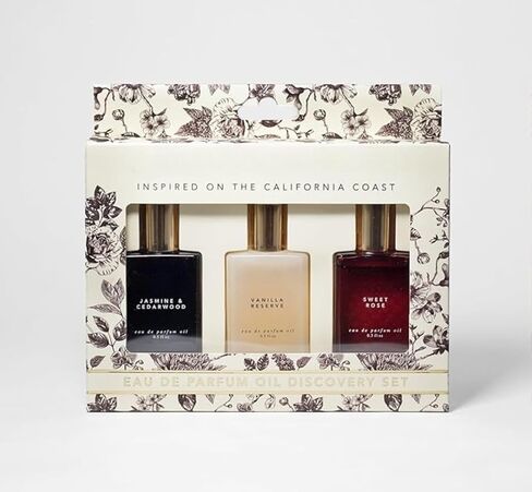 مجموعة اكتشاف الزيت من Sand and Fog Eau De Perfum، 3 عبوات، 0.5 أونصة سائلة لكل منها in Kuwait