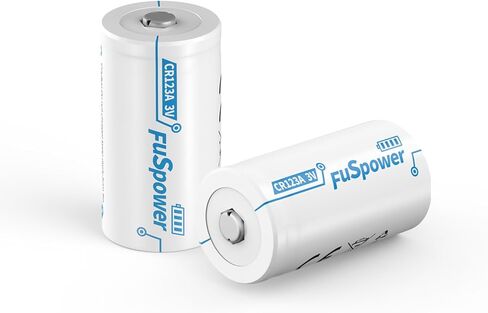 CR123A Batteries CR17345 3V 1500mAh Lithium Battery CR17335 DL123A CR123 Batteries for Intensity Flashlight and Security Device -2 Count in Saudi Arabia