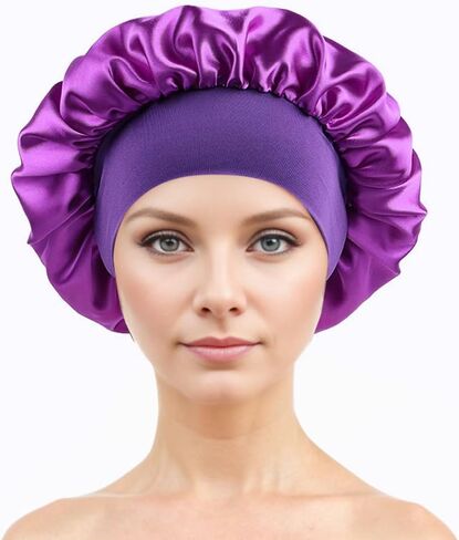 Womens Satin Bonnet Hair Bonnet for Sleeping Hair Cap in Saudi Arabia