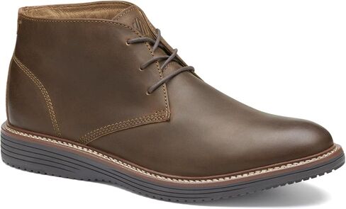 Johnston & Murphy Men's Hodges Chukka Shoe, Tan Oiled Full Grain, 9 M in Saudi Arabia