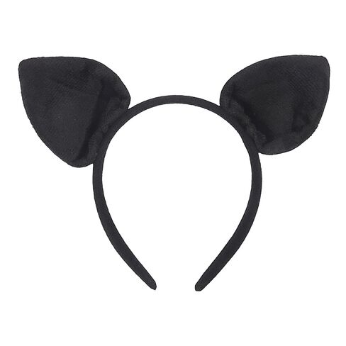 Cat Ears Headband Glitter Hair Band Cute Animal Hair Accessories for Women Girls Halloween Party Headwear in Saudi Arabia