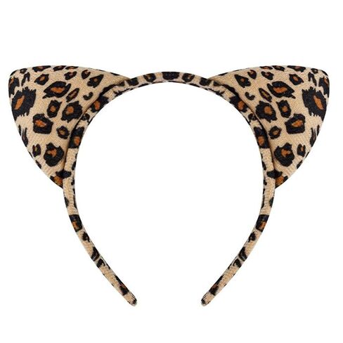 Cat Ears Headband Glitter Hair Band Cute Animal Hair Accessories for Women Girls Halloween Party Headwear in Saudi Arabia
