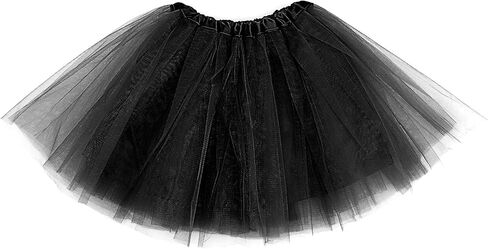 Adult Tutu Skirts for Women Tutus 3 Layered Tulle Short Dance Ballet Skirts Rave Halloween Christmas Dress Costume in Saudi Arabia