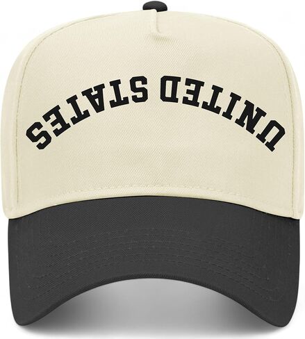United States Upside Down Reversed Vintage Trucker Hat | 4th of July USA | Premium Snapback Baseball Hat for Men & Women in Saudi Arabia
