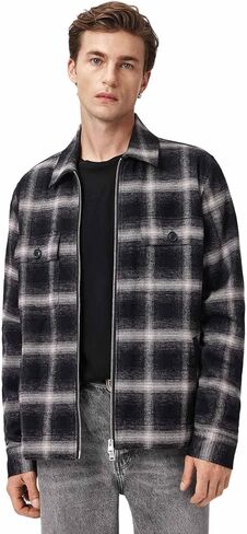 AllSaints mens Bayo Sherpa Jacket in Saudi Arabia