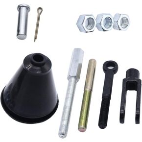 GSKMOTOR Compatible with GM 1950-1970 Manual Master Cylinder Push Rod Kit,Ci5564 Universal Auto Brake Pump Kit Adjustable Replacement with Clevis