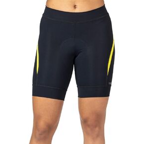 Terry Bike Shorts Women Padded Breakaway LTD Hi-Vis Cycling Shorts for Women with Padding, Chamois Bicycle Short