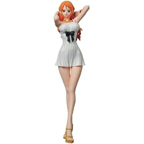 Banpresto One Piece Film Gold Glitter & Glamours Nami Movie Style Action Figure (White Dress Version)