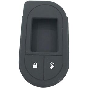 Tolxh #5706 4706 7756V 7351V 7752V Replacement Part New Silicone Case 2 Way Remote Control Black for Viper