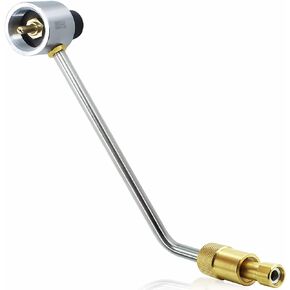 MCAMPAS 1lb Propane Camp Stove Regulator Tube Replacement for Stansport Stove Pressure Regulator 189-100, Compatible with Camp Chef Everest Campstove Regulator