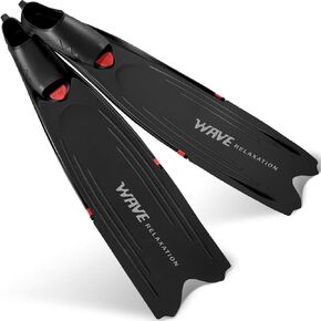 Full Pocket Long Blade Diving Fins for Freediving and Spearfishing Free Dive Fins, Designed and Made in Hong Kong
