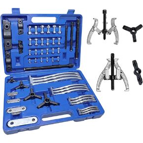 LDVROH Gear Hub Set,Pulley Puller Bearing Separator Internal External 2 and 3 Jaw 3" 4" 6" 8", Bearing Puller Kit High-Strength & Anti-Rust Puller Set for Remove of Gears, Hubs, Ball Races, Bearings