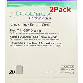 DUODERM CGF EXTRATHIN STERILE DRESSING 2? x 4? 20EACH/BOX(Two Pack) in Saudi Arabia