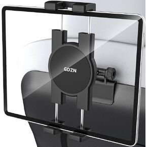 GDZN Tesla Tablet Mount Holder Model 3 Y, for Headrest Car Mount Tesla Model 3 Y Tablet Mount, [1 Second to Insert] Tesla Back Seat Holder Clip for iPad Pro Air Mini,Galaxy Tabs, Fire, 4-12.9" Devices