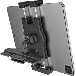 GDZN Car CD Slot Tablet Holder, Ultra Sturdy CD Player Tablet Mount, 360° Rotation CD Tablet Stand for iPad Pro 12.9 11 Air Mini, Galaxy Z Fold Series, Tabs, iPhone, More 4-13" Device