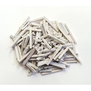 Generic White Color Slate Pencils For Writing Thin (250 Grams)
