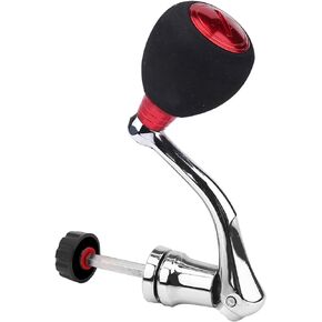 Fishing Spinning Reel Handle, Fishing Reel Replacement Handle Fishing Reel Grips Metal Rocker Arm Grip