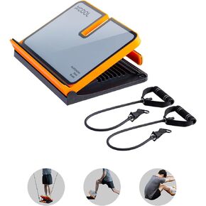 XCOOL لوح مائل متعدد الوظائف 3 في 1 مع شريط مقاومة وقضيب للجلوس، ممتد عريض للساق لتمدد الكاحل والقدم، لوح توازن قابل للتعديل بـ 9 مستويات للعلاج الطبيعي والتمارين المنزلية in Kuwait