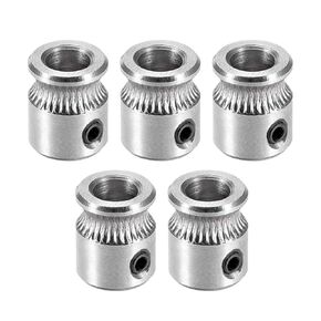 uxcell MK8 Drive Gear Direct Extruder Drive 5mm Bore for Extruder 5pcs